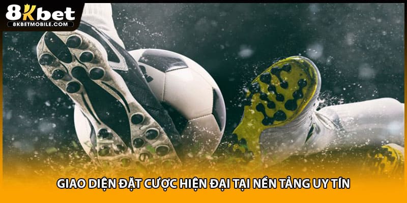 Giao diện đặt cược hiện đại tại nền tảng uy tín